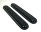 Black Plastic Full Length Armrests Pair, Universal Fit